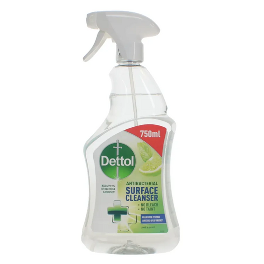 Dettol Anti Bac Surface Spray Lime 750ml