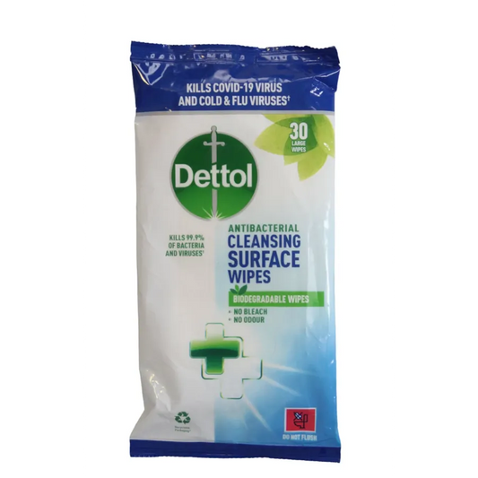 Dettol Surface Wipes 30's