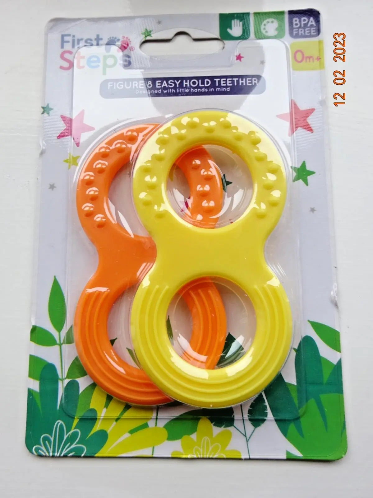 First Steps Figure 8 Soothing Teethers 2 Pack